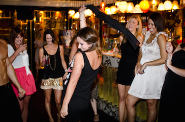 dancing hens